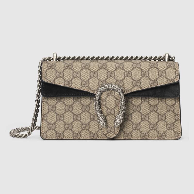 Gucci Dionysus GG Small Shoulder Bag 499623 Black